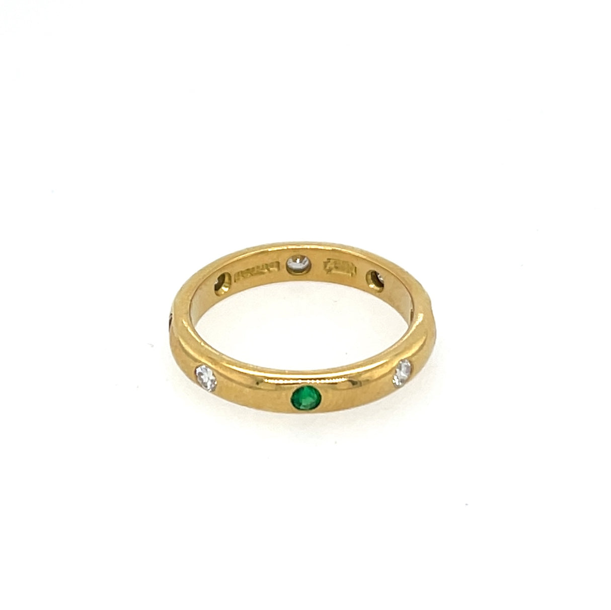 Multi-gem 18ct Gold Vintage Ring 1990s