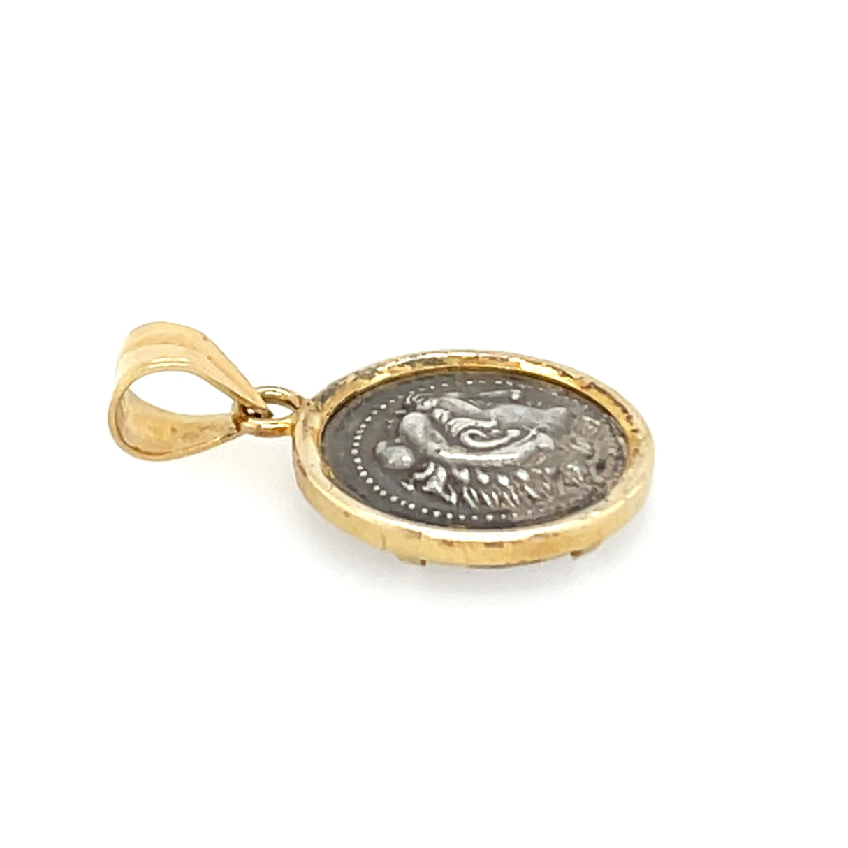 Athena Token Necklace Set in 14ct Gold