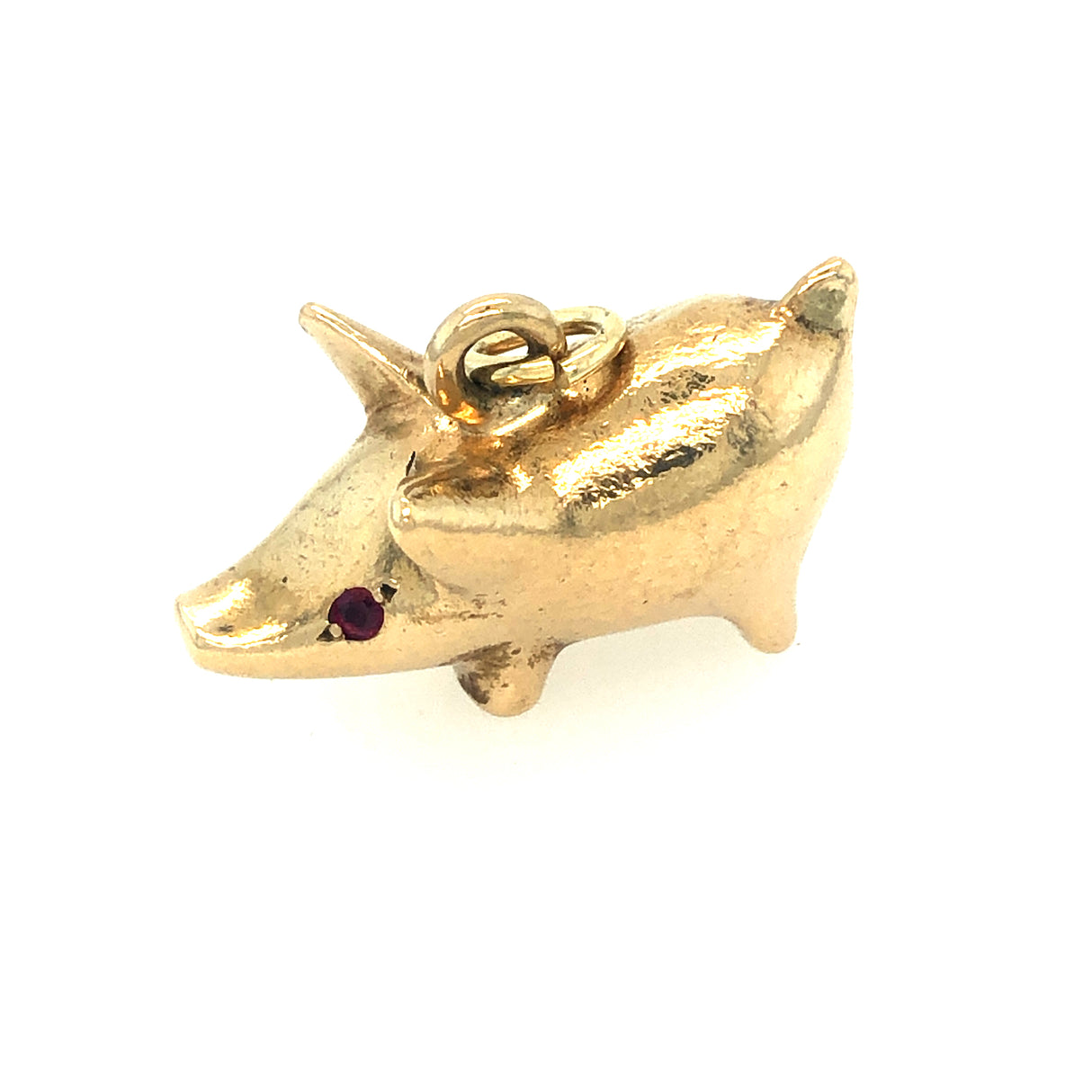 Hans Georg Maunter vinatge gold pig pendant.jpg