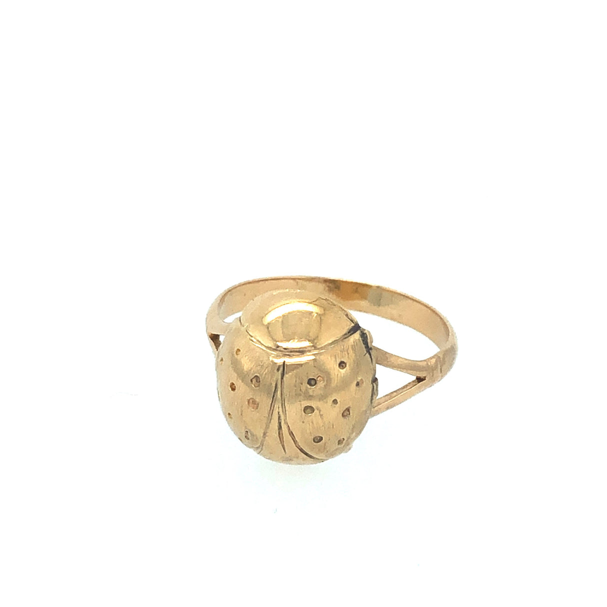 Labybird Ring in 18k Gold The Vintage Jewellery Company