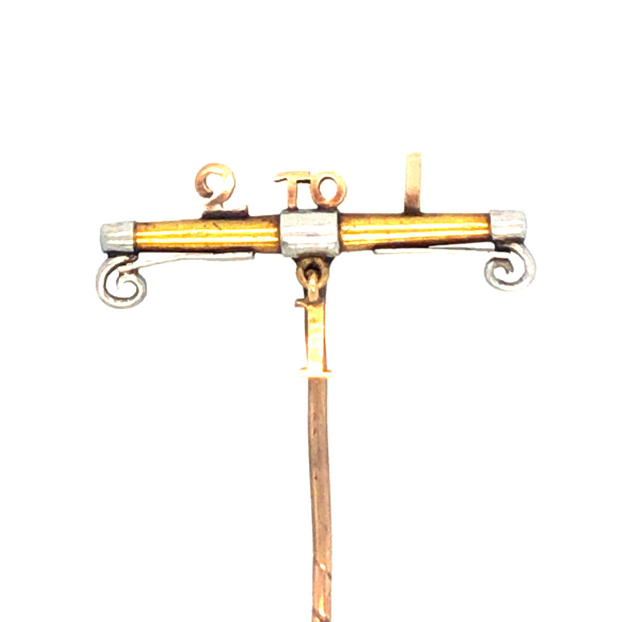 Victorian betting gambling tie pin