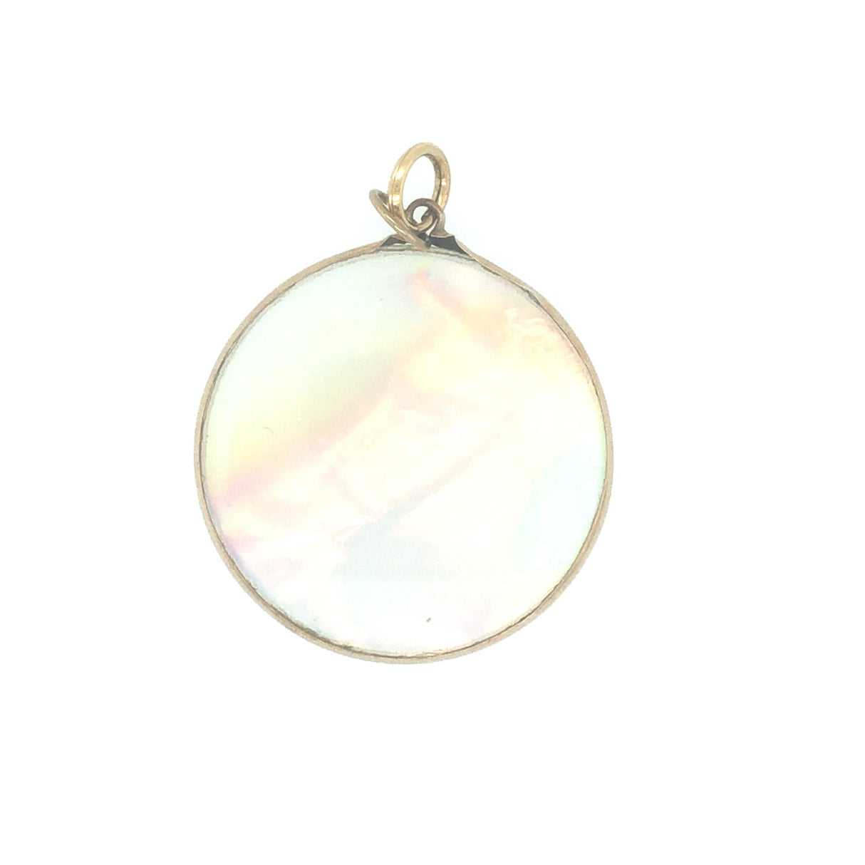 Vintage 9k Gold Hologram Pendant The Vintage Jewellery Company