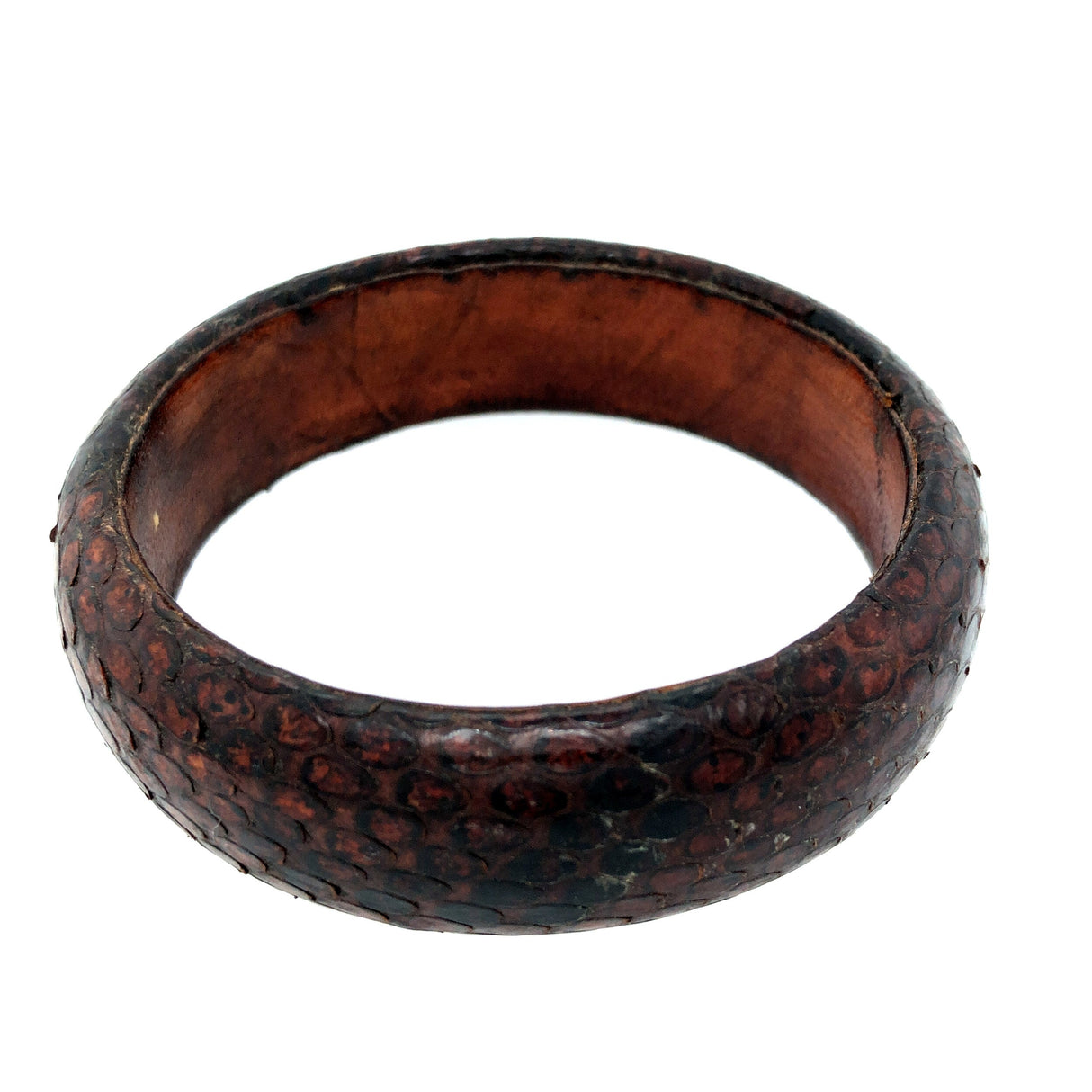 Vintage Danish stacking snakeskin bangles The Vintage Jewellery Company