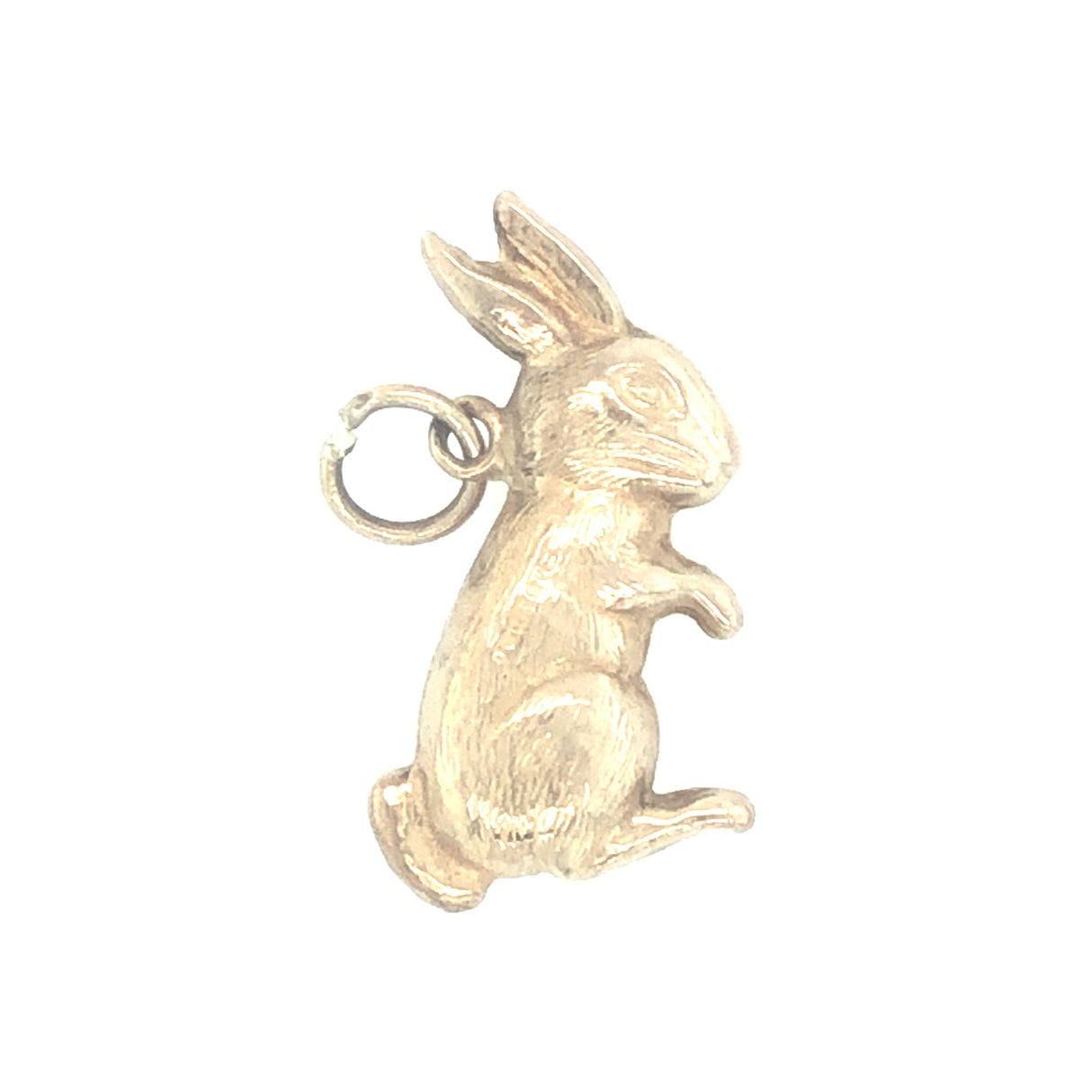 Vintage Gold Rabbit Charm The Vintage Jewellery Company