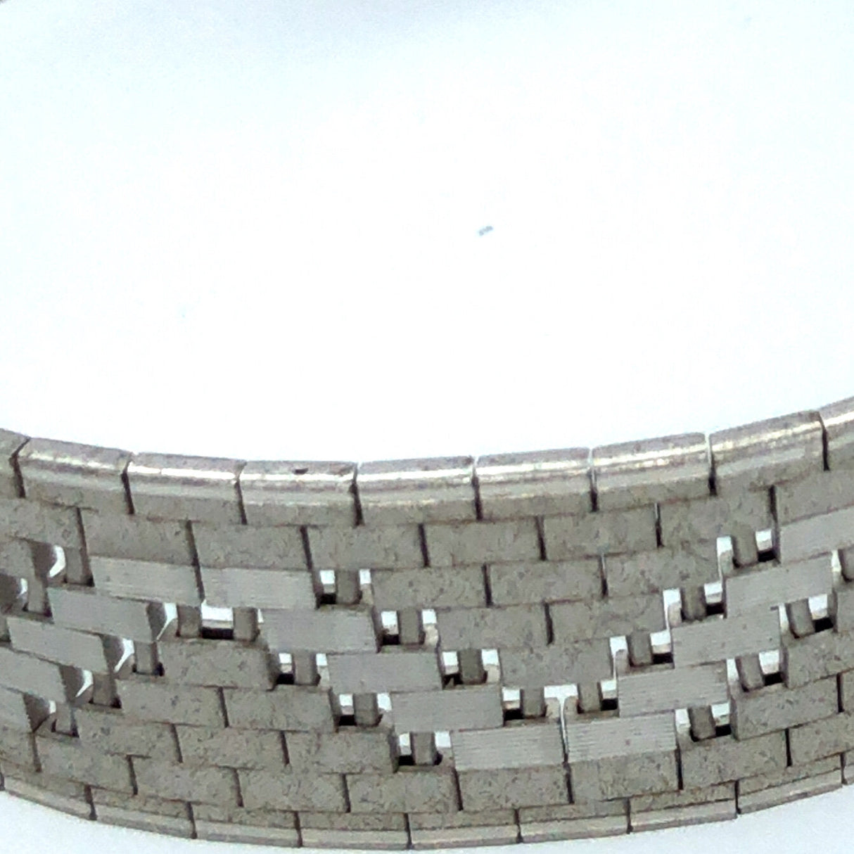 Vintage Silver Closed-Link Bracelet The Vintage Jewellery Company