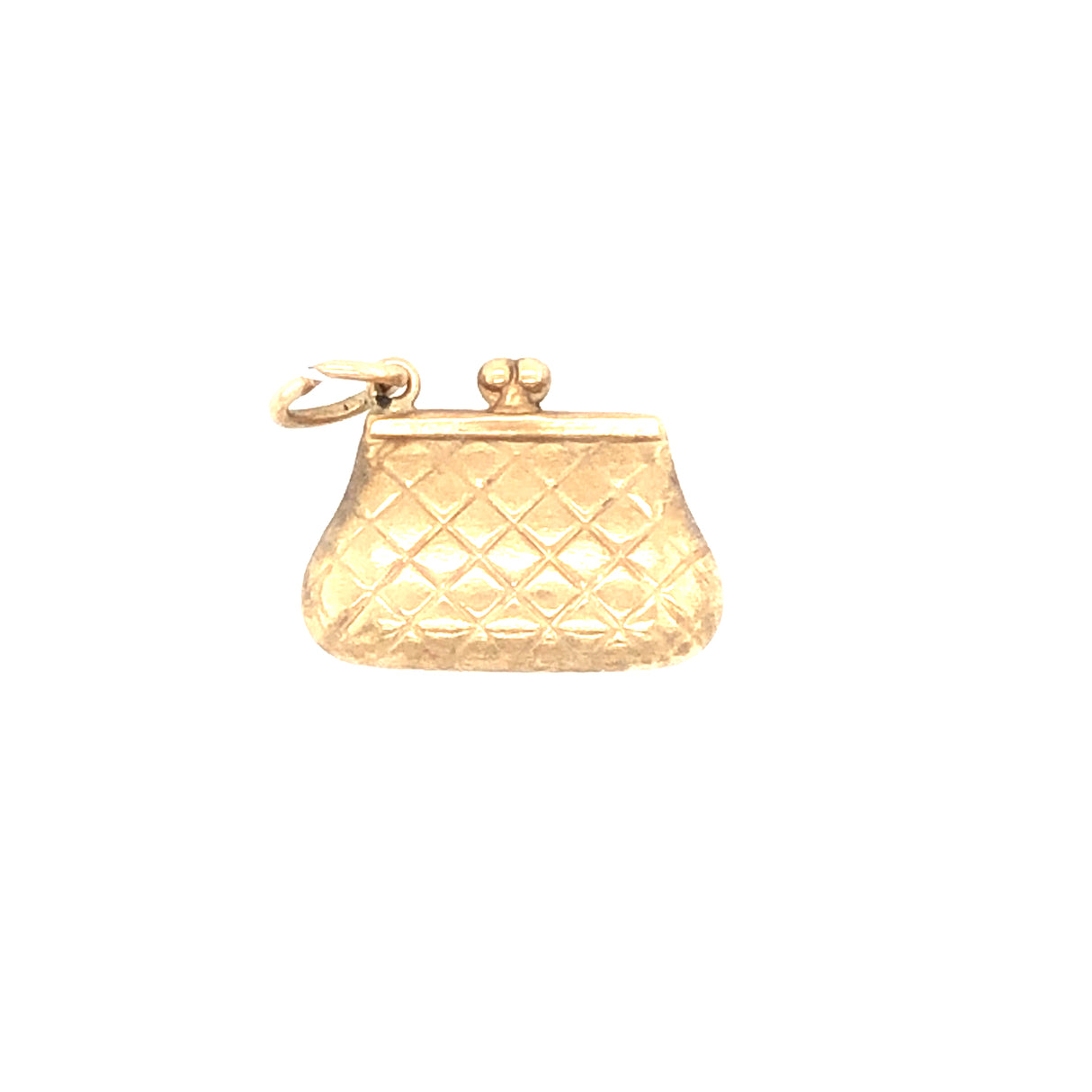 Vintage 9ct Gold Handbag Charm Pendant