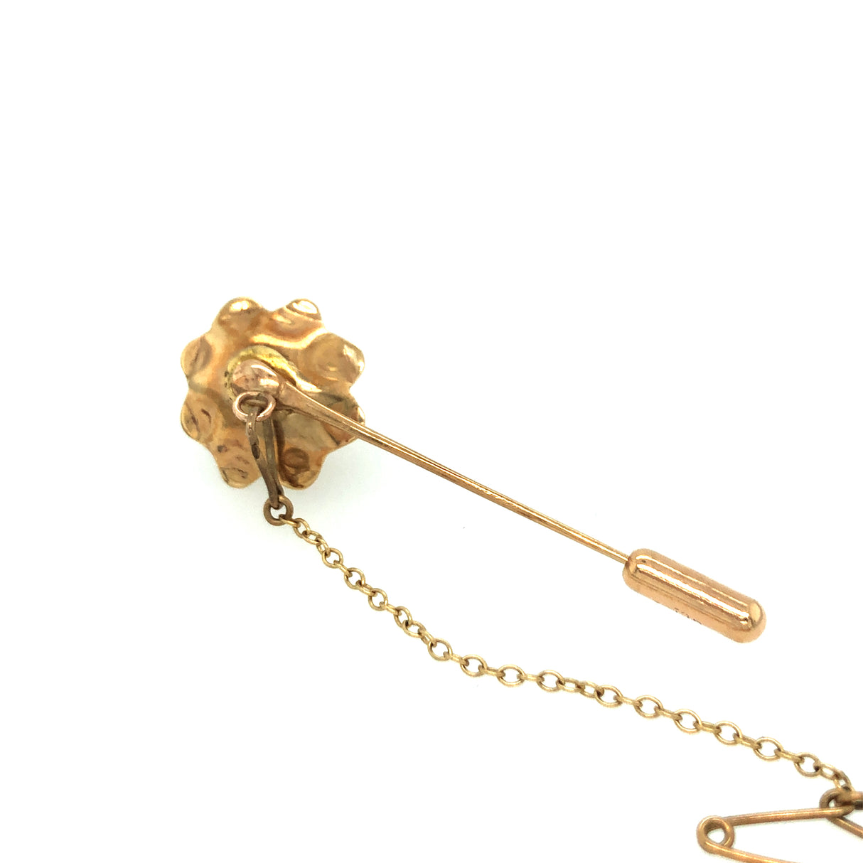Vintage Pearl Stick Pin in 9ct Gold
