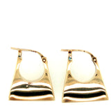 Vintage Handbag Hoop Earrings in 9ct Gold