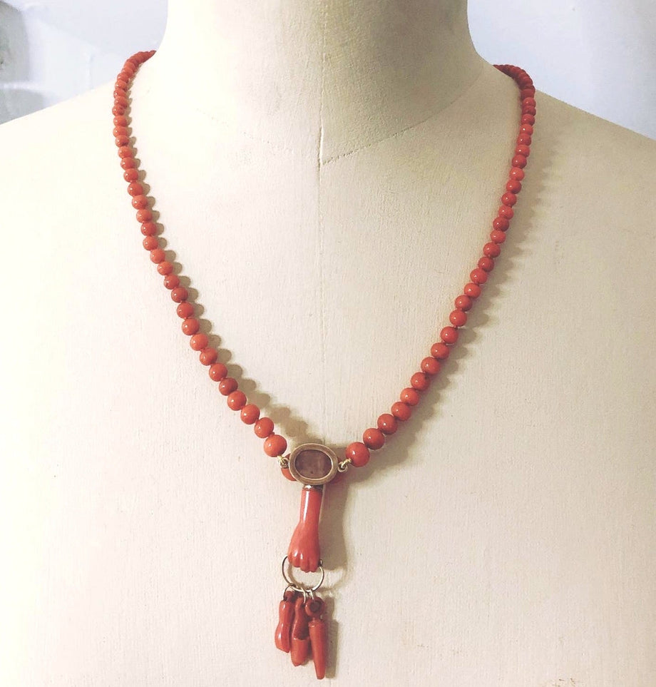 Red Coral Necklace