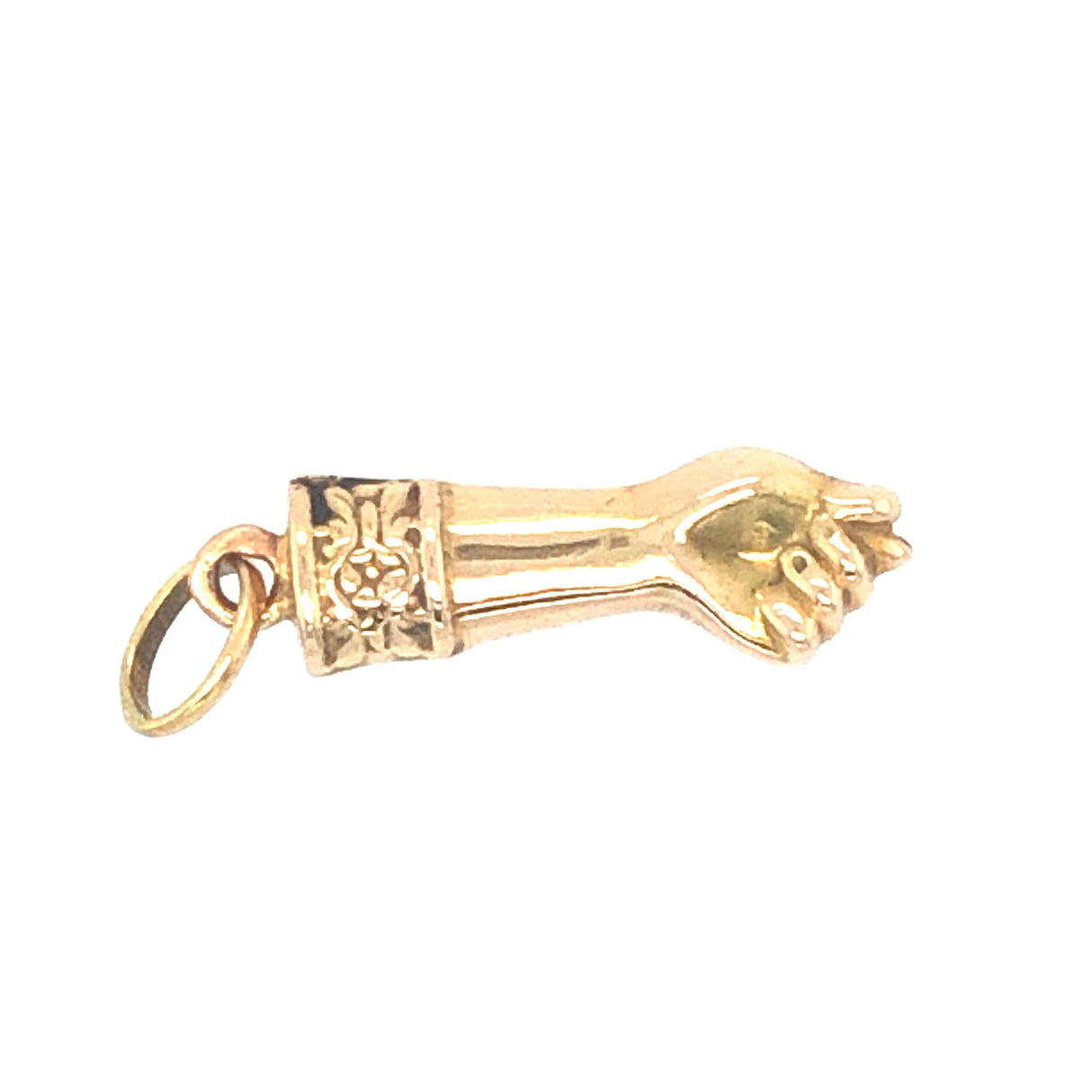Victorian 19k Gold Figa/Hand Pendant The Vintage Jewellery Company