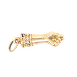Victorian 19k Gold Figa/Hand Pendant The Vintage Jewellery Company