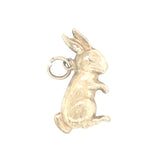 Vintage Gold Rabbit Charm The Vintage Jewellery Company