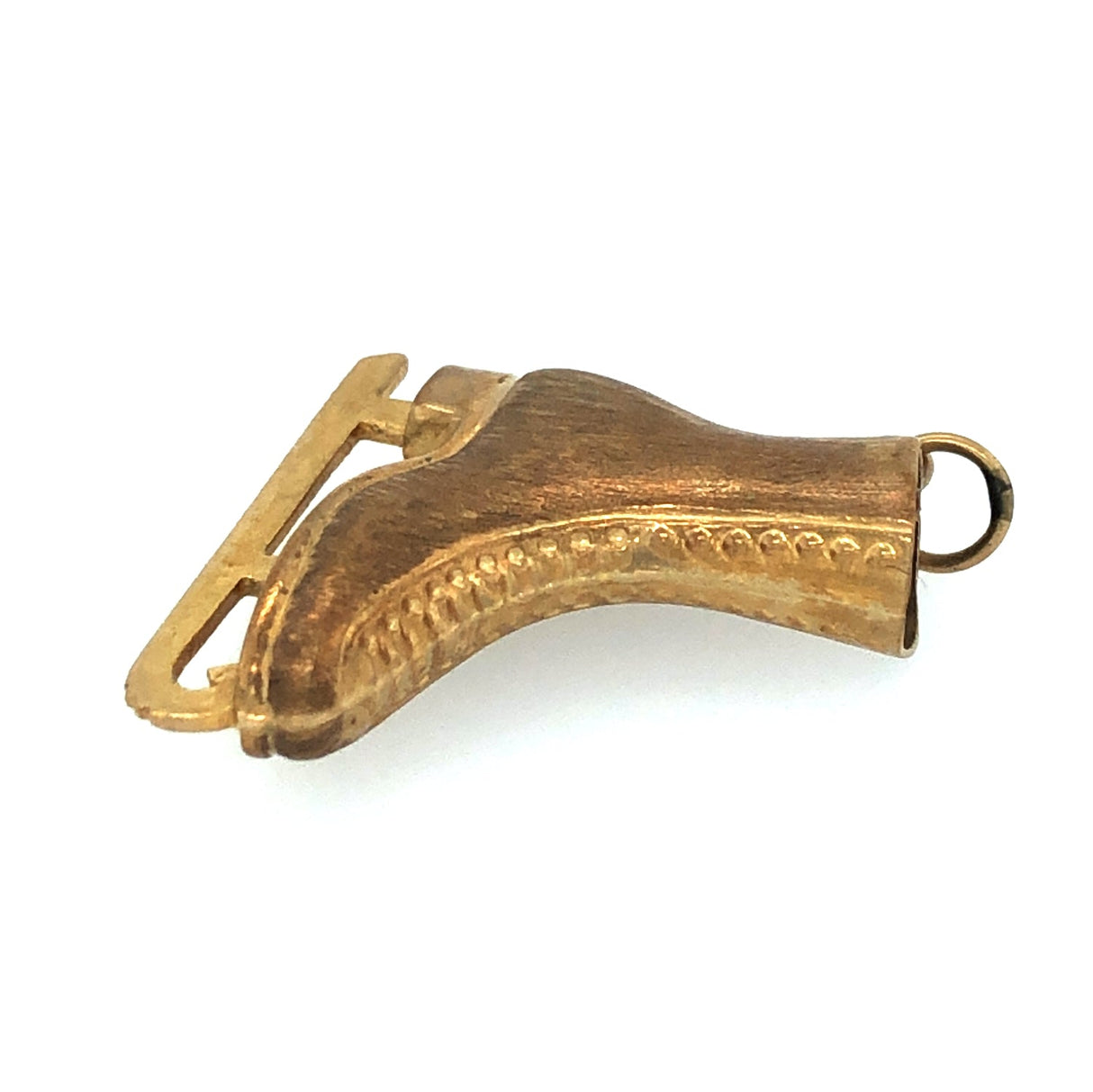 Vintage Gold Skate Charm The Vintage Jewellery Company