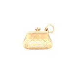 Vintage 9ct Gold Handbag Charm Pendant