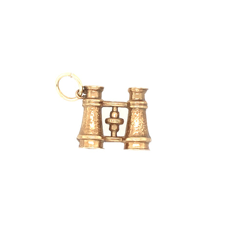 Vintage Gold Binocular Charm Pendant 1972.jpg