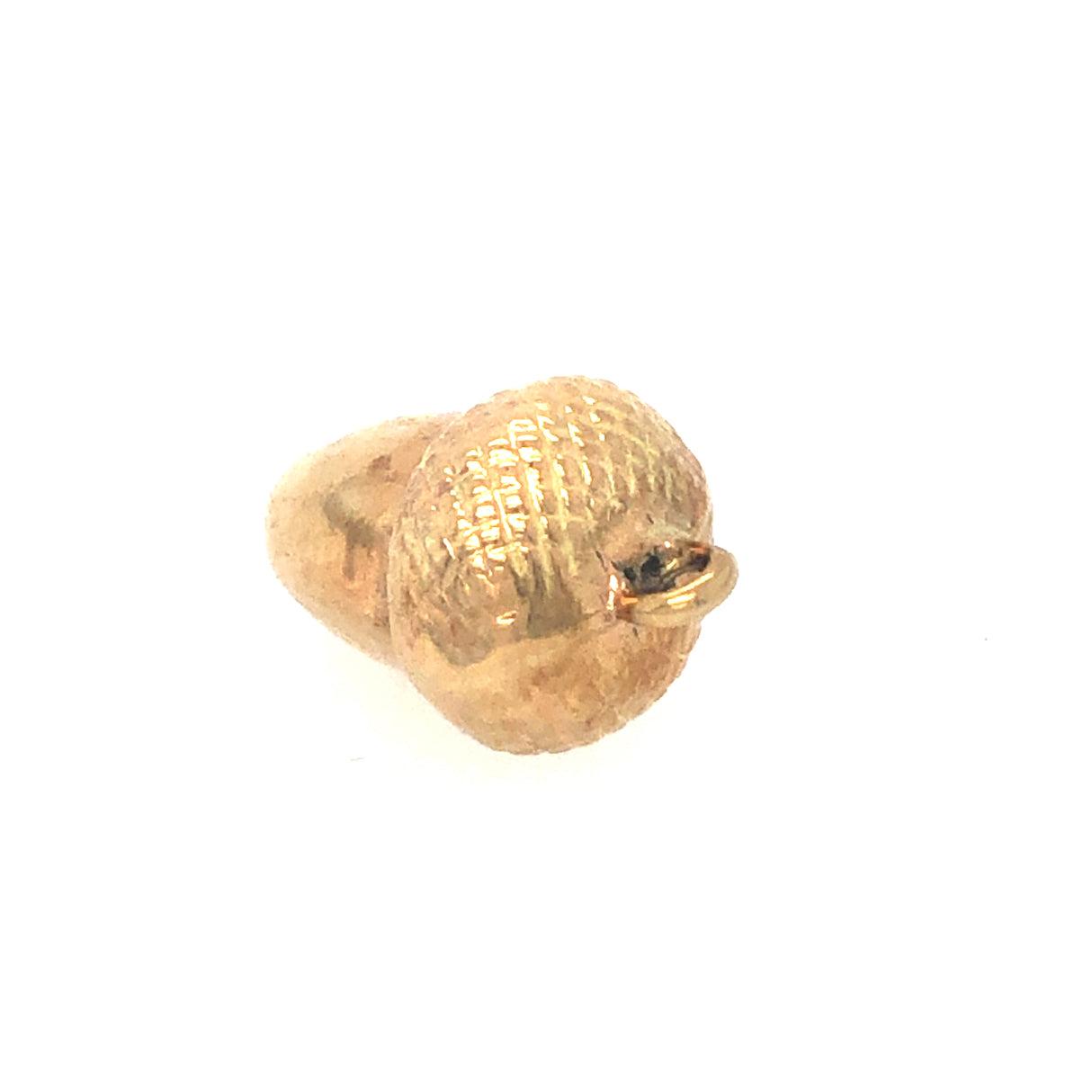 Vintage Gold Acorn Pendant Charm