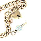 Vintage Charm Bracelet With Coral Hand