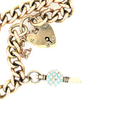 Vintage Charm Bracelet With Coral Hand
