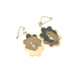 Vintage 1960s Gold Drop Earrings